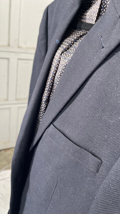 Short blue suit Size 38R