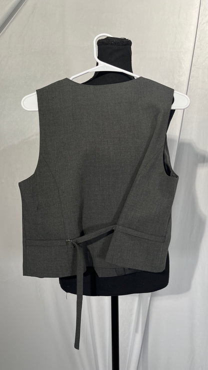 Short Grey Vest Size No