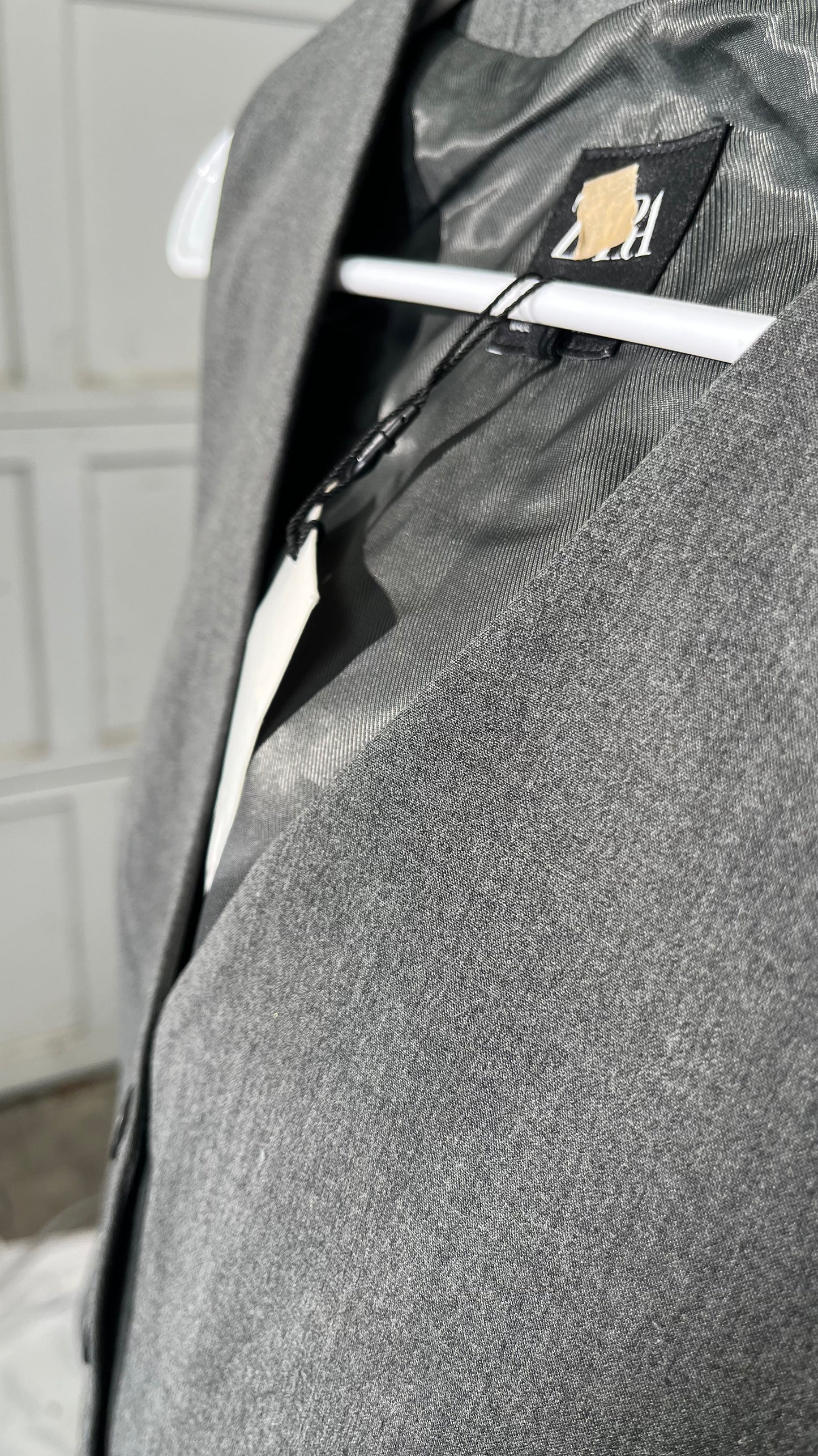 Short Grey Vest Size No