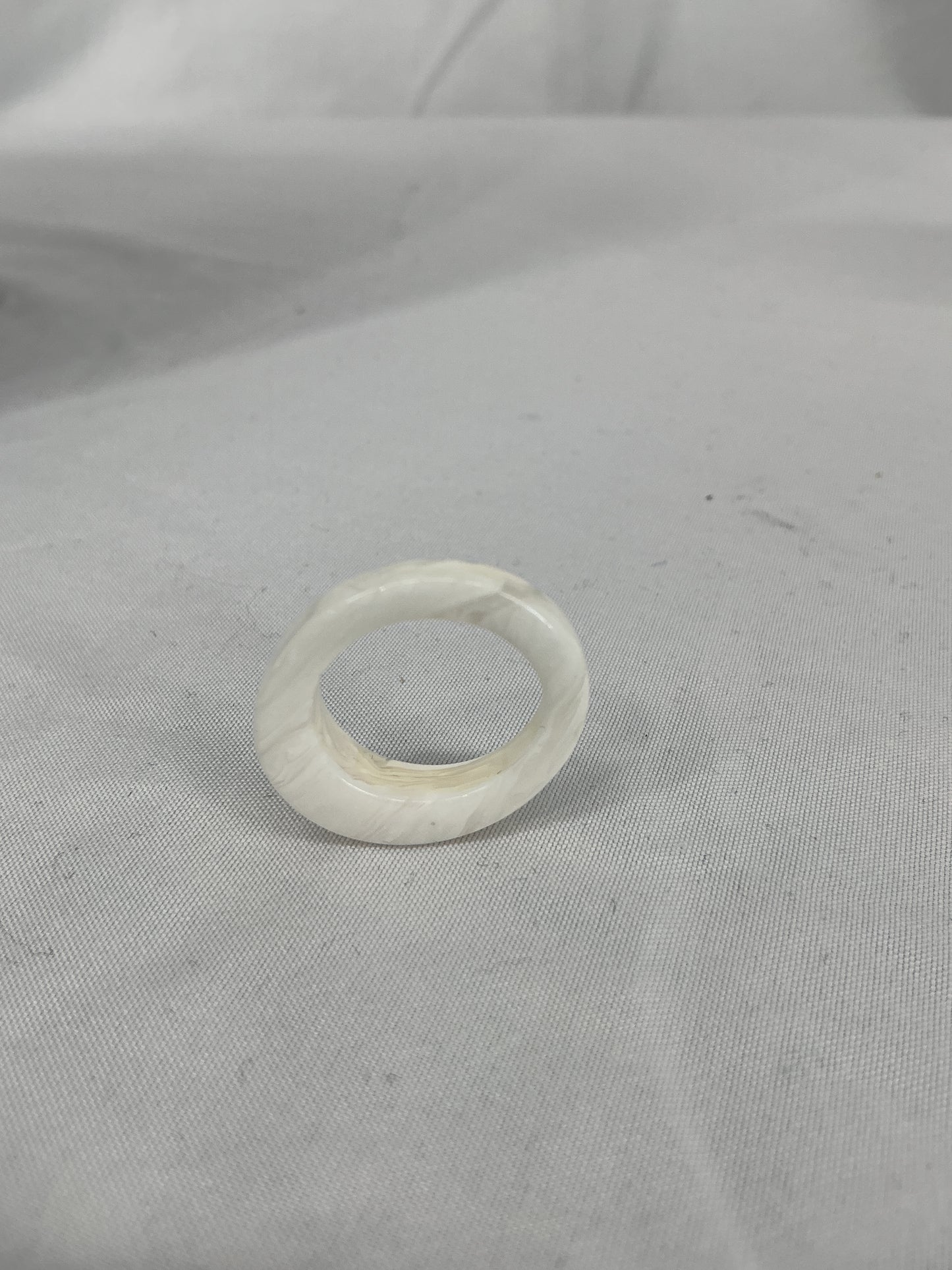 Marble Swirl Statement Ring
