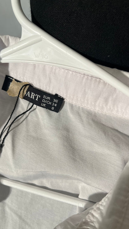 Van Heusen Men's Dress Shirt Fitted Poplin Solid Size No