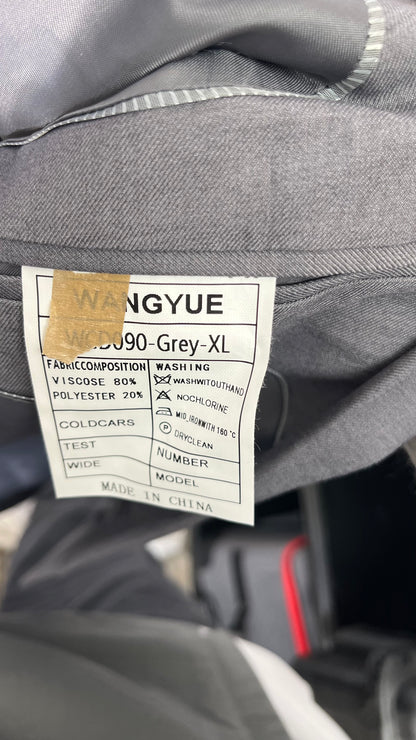 Mens Suit Jacket Casual Notched Lapel Collar Open Front Blazer Roll Up Sleeve Slim Fit Business Office Coats  Size XL