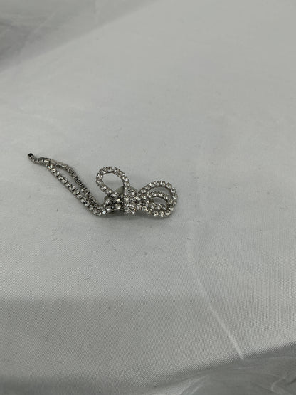Sparkling Ribbon Bow Clip