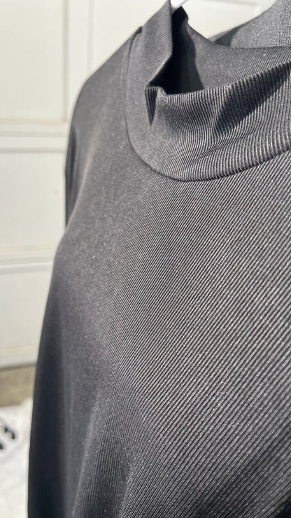 Fioboc Mens T-Shirts Staycool Tee Short/Long Sleeve Tops Solid Curve-Hem Shirt   Size XL