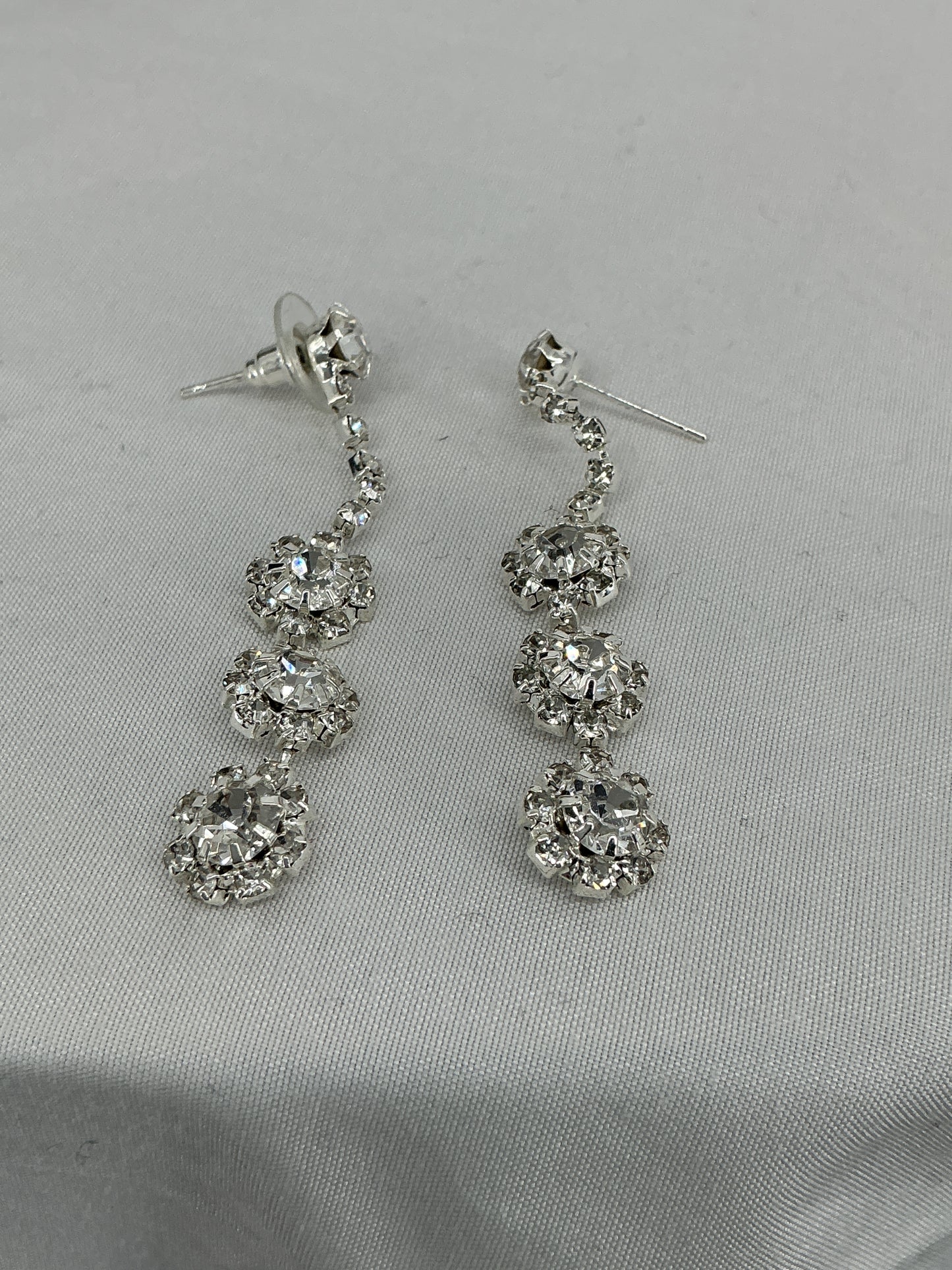Cascading Floral Chandelier Earrings