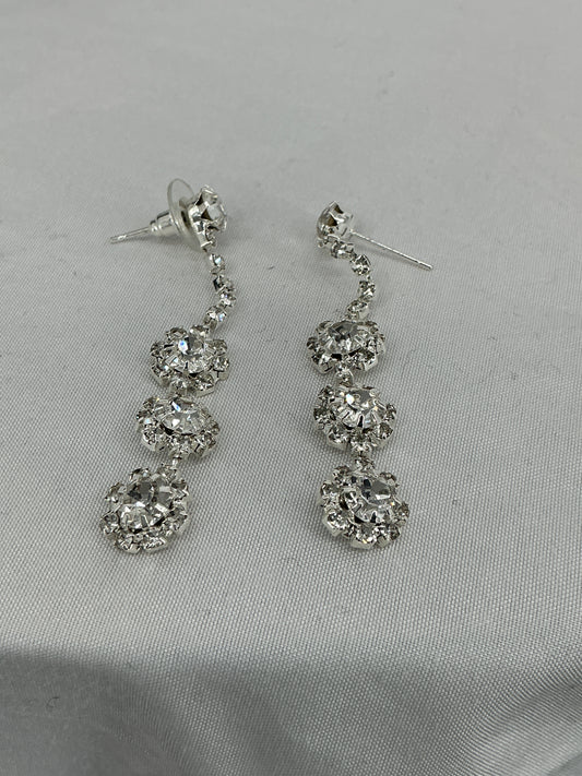 Cascading Floral Chandelier Earrings