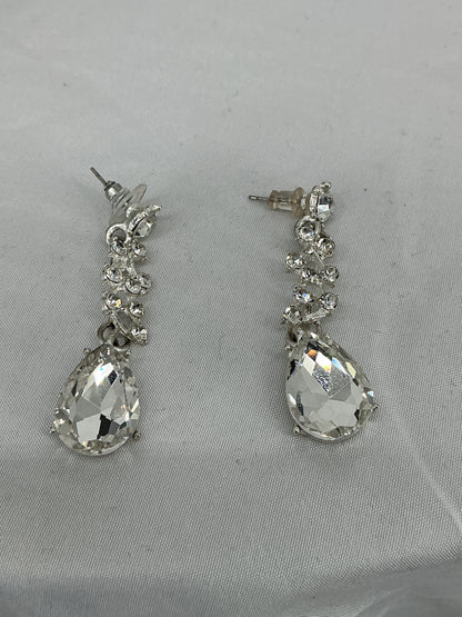 Grand Teardrop Crystal Earrings