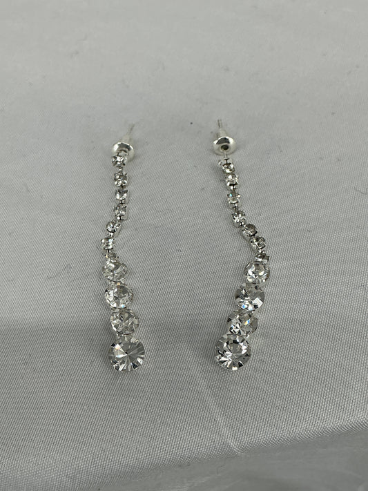 Sleek Linear Drop Earrings