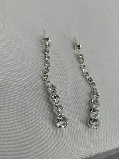 Sleek Linear Drop Earrings