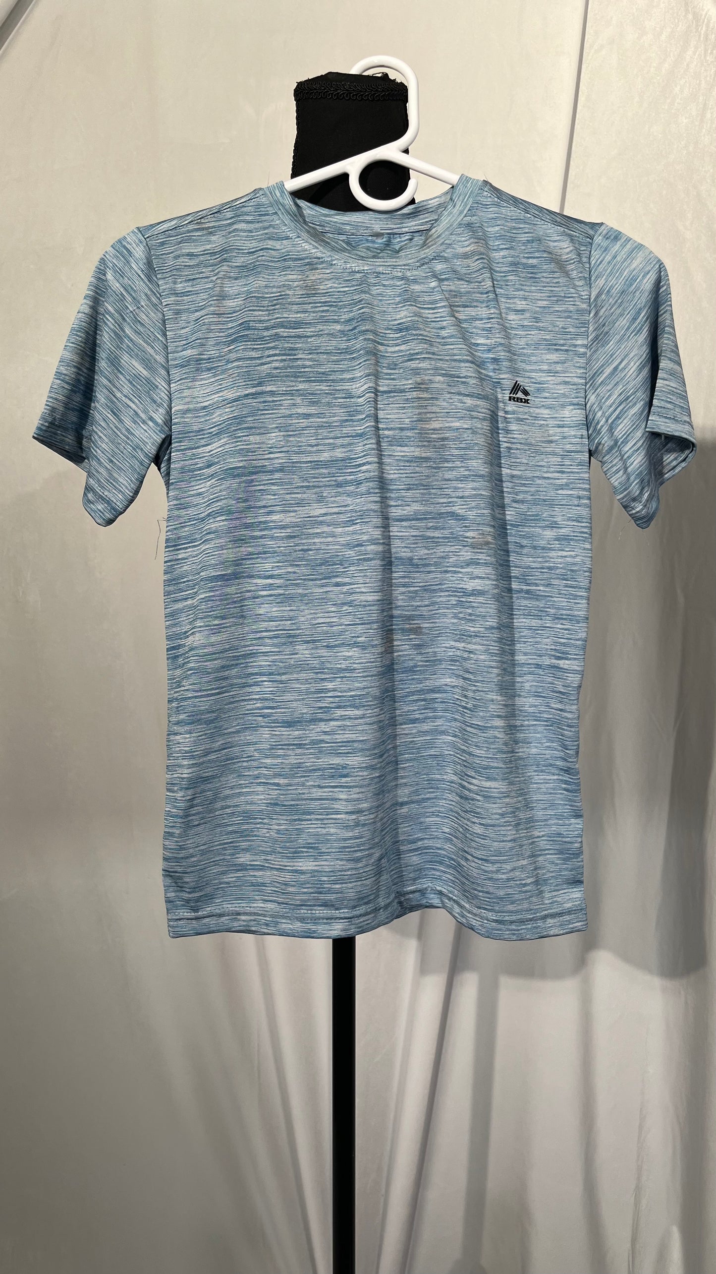 U.S. Polo Assn. Yarn-Dye EOE Stripe Short Sleeve Jersey Tee  Size 12