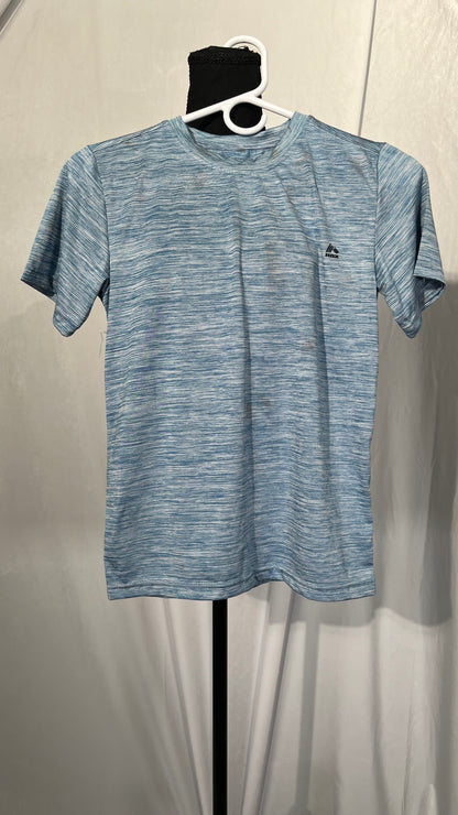 U.S. Polo Assn. Yarn-Dye EOE Stripe Short Sleeve Jersey Tee  Size 12