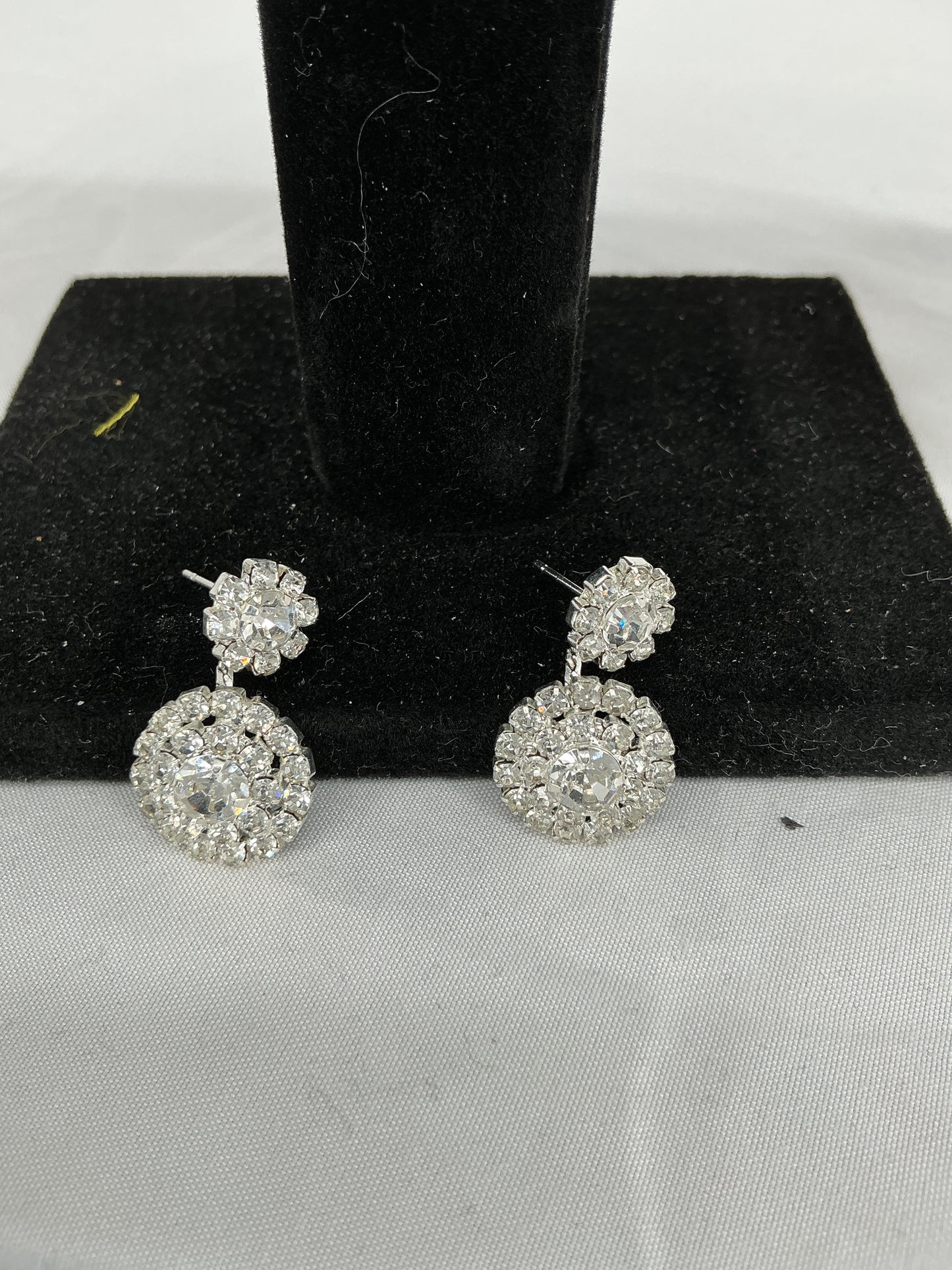 Starlight Medallion Crystal Earrings