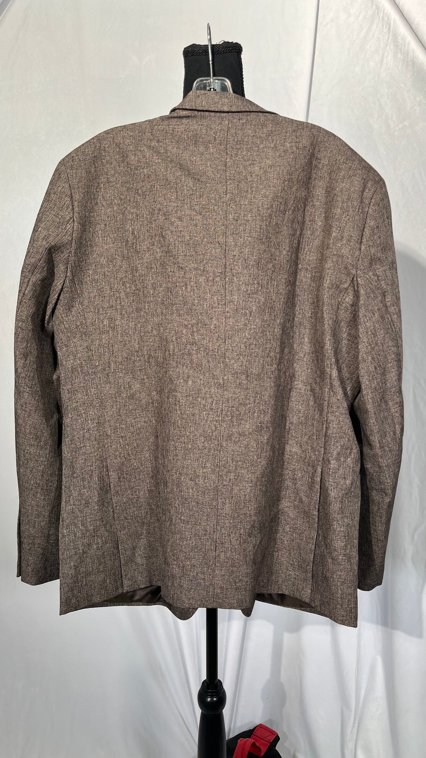 Daokkw Mens Polyester Suit 2 Piece Slim Fit Summer Beach Wedding Groom Formal Suit Polyester Lightweight Tuxedo Suits  Size XL