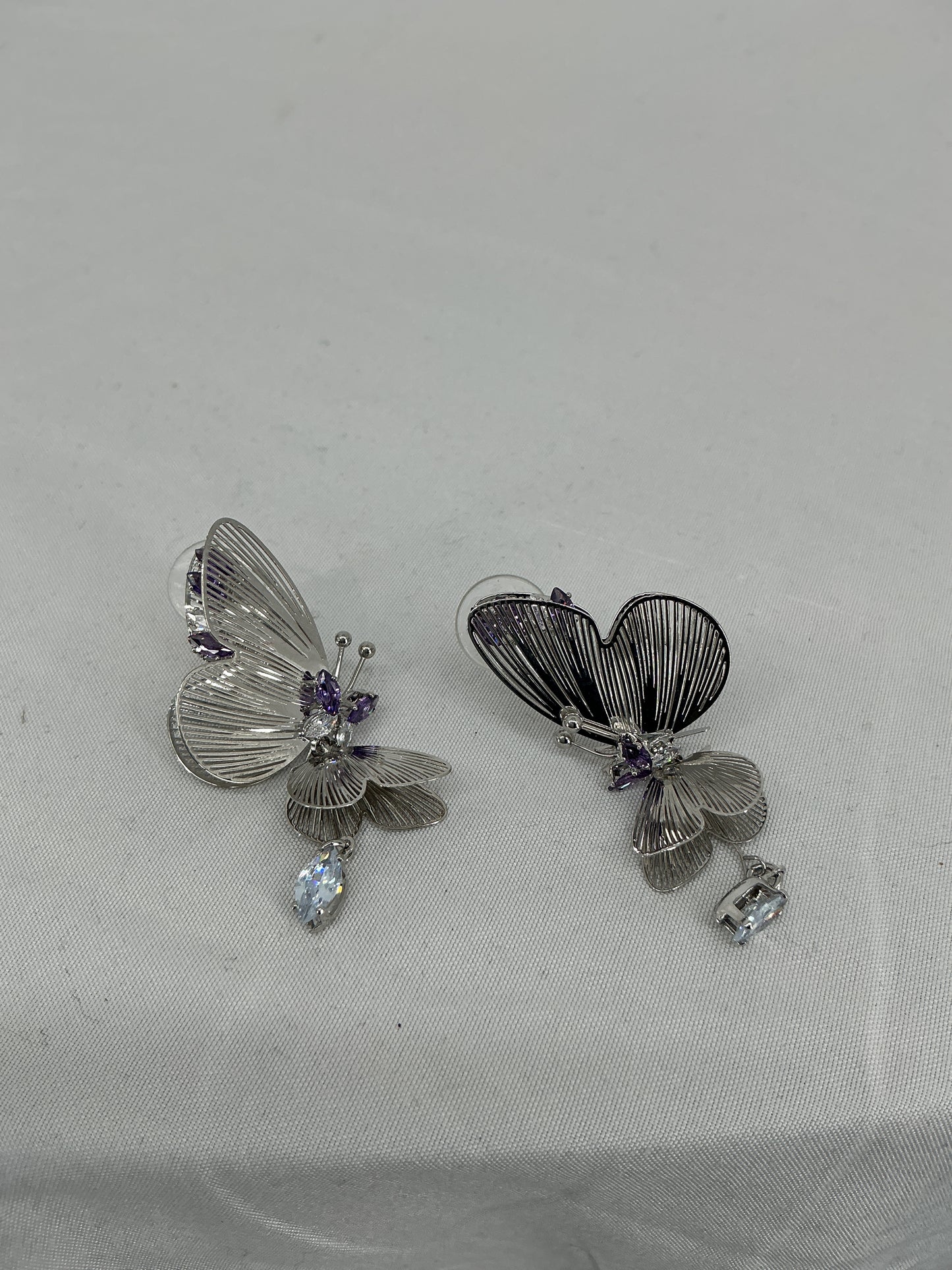 Filigree Gossamer Butterfly Earrings