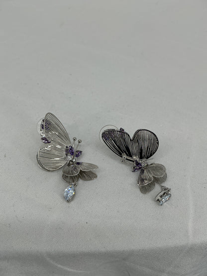 Filigree Gossamer Butterfly Earrings