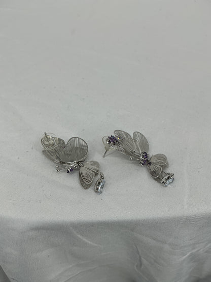 Filigree Gossamer Butterfly Earrings