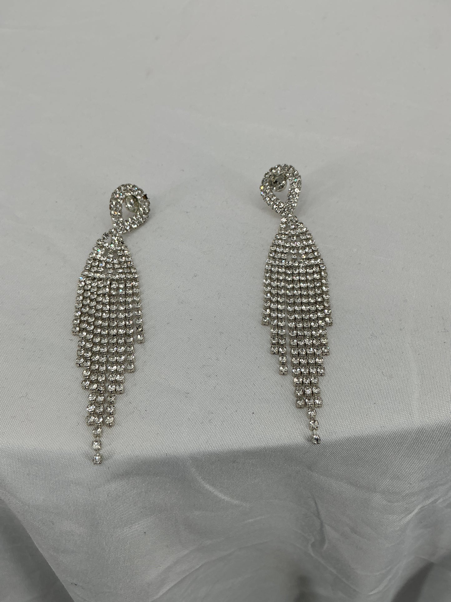 Shimmering Waterfall Tassel Earrings