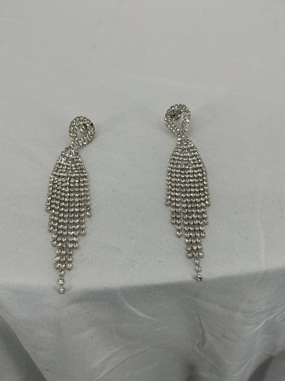 Shimmering Waterfall Tassel Earrings