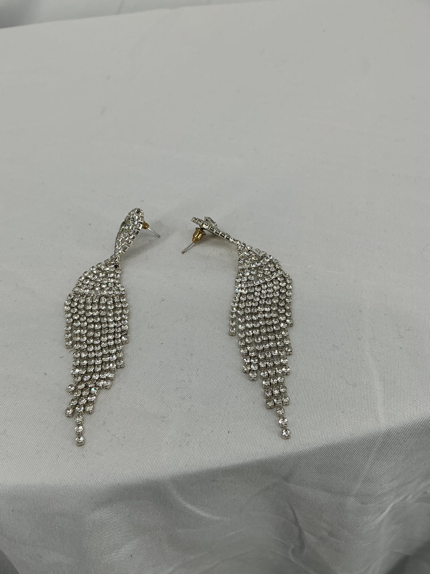 Shimmering Waterfall Tassel Earrings
