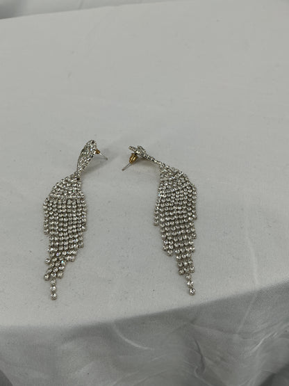 Shimmering Waterfall Tassel Earrings