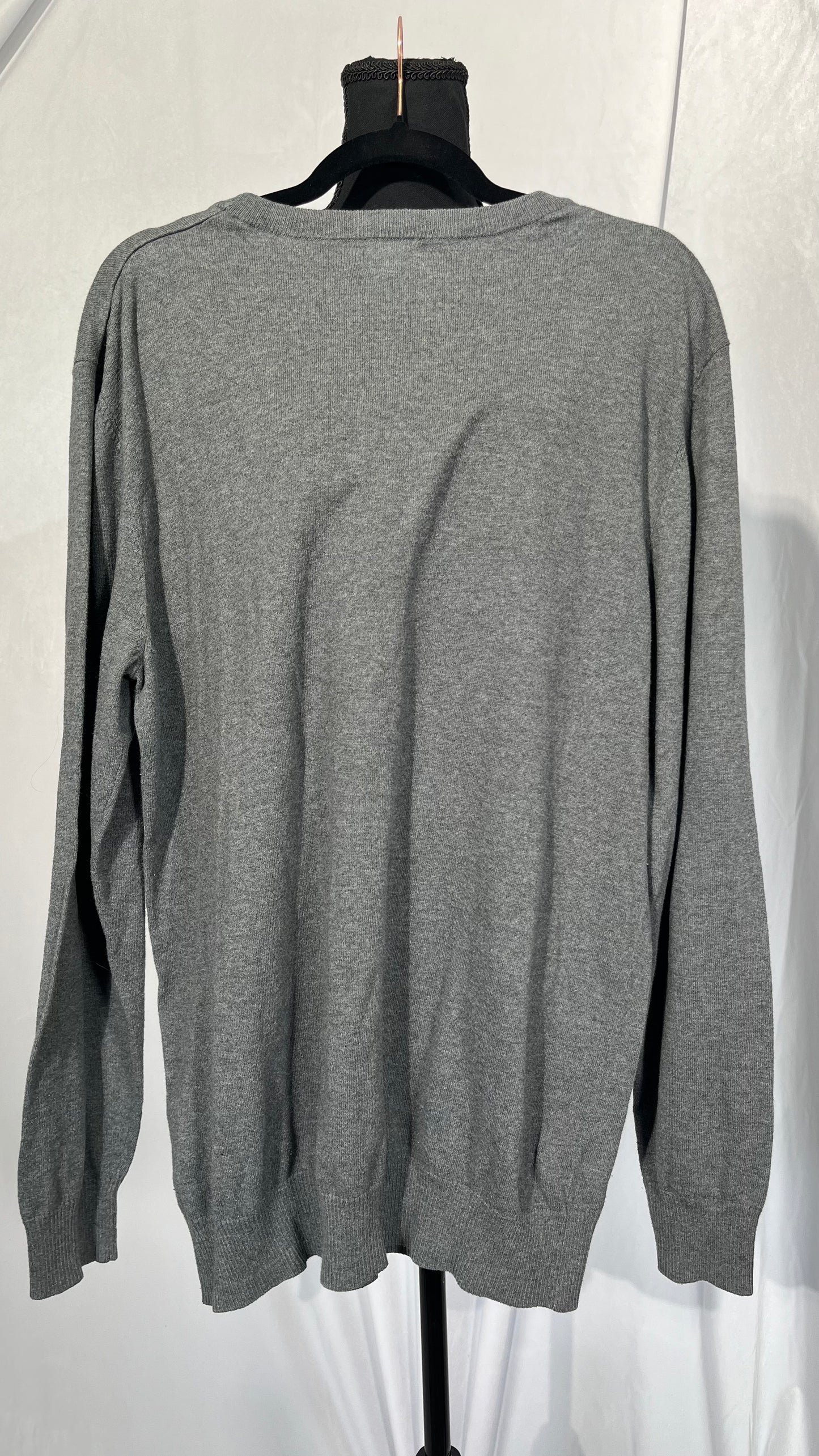 TopTie Men's Winter Sweaters Solid Color Crew Neck  Size XL