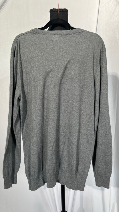 TopTie Men's Winter Sweaters Solid Color Crew Neck  Size XL