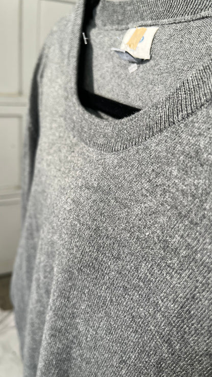 TopTie Men's Winter Sweaters Solid Color Crew Neck  Size XL