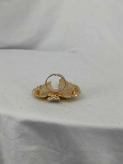Golden Archangel Wing Brooch