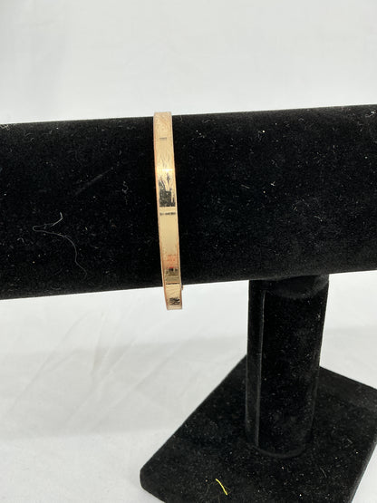 Minimalist Golden Orb Cuff