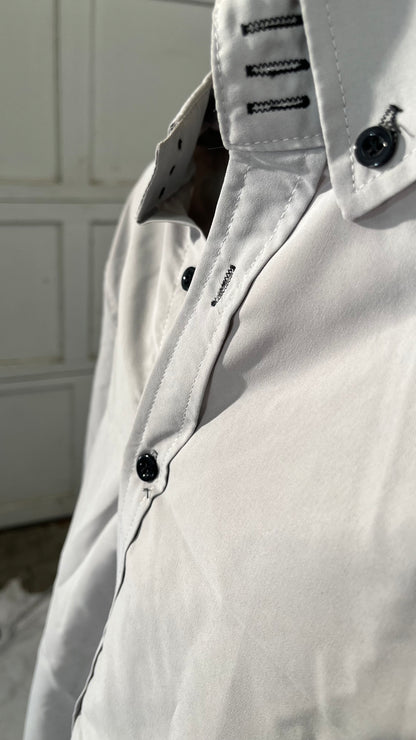 Linen Long Sleeve Shirt Shirts for Men Casual Flax Top Size M