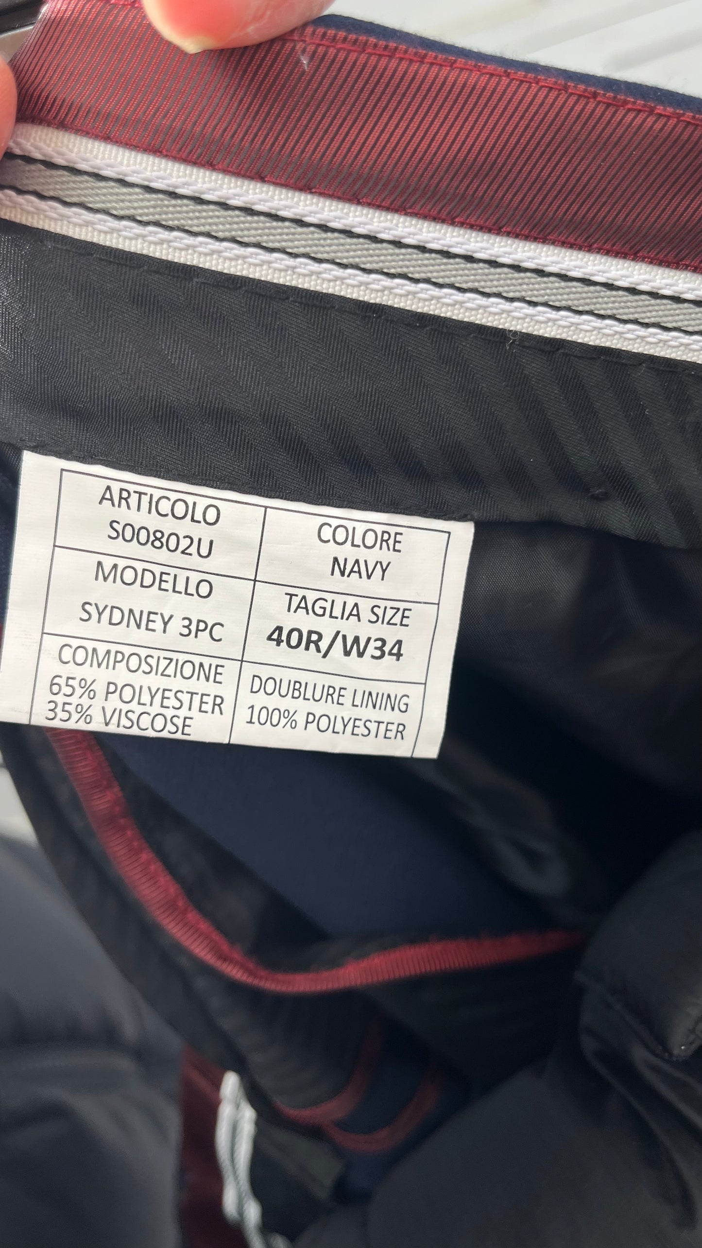 Amazon Essentials Mens Slim-Fit Wrinkle-Resistant Stretch Dress PantDress Pants size 40R