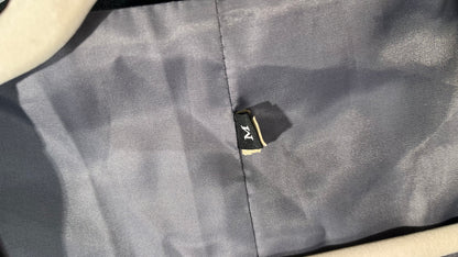 Striped Vest Men Suit Vest Classic Black Grey Business Vest Waistcoat Men British Blazer Size M