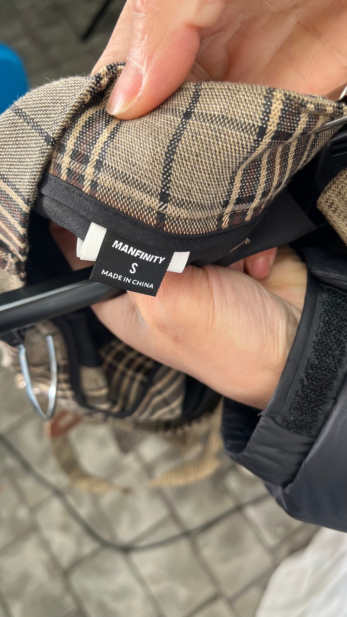 British Style Formal Suit Trousers Men's Plaid Suit Trousers Men's Men's Business Casual Pants size S