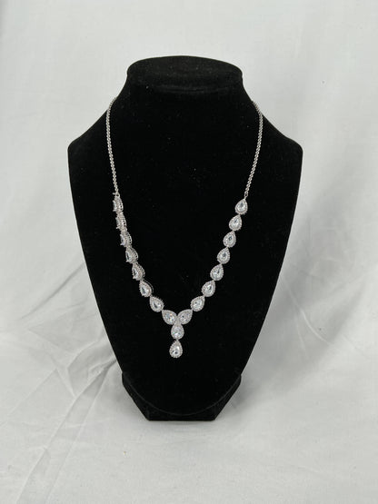 Radiant Teardrop Elegance Necklace