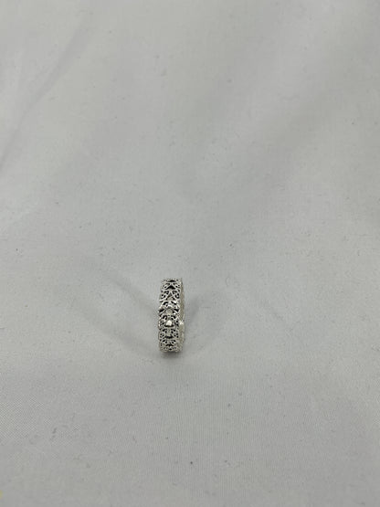 Ornate Lacework Silver Ring