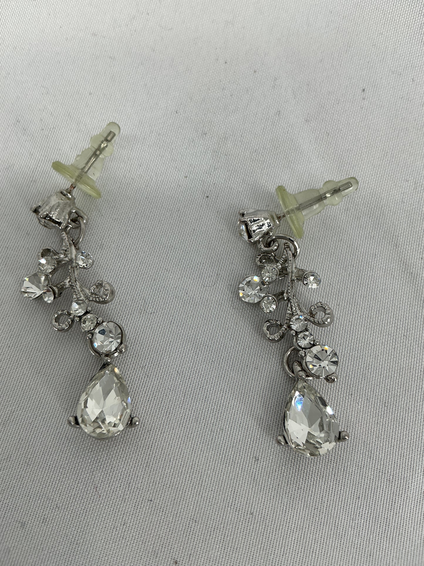 Vine and floral style earrings