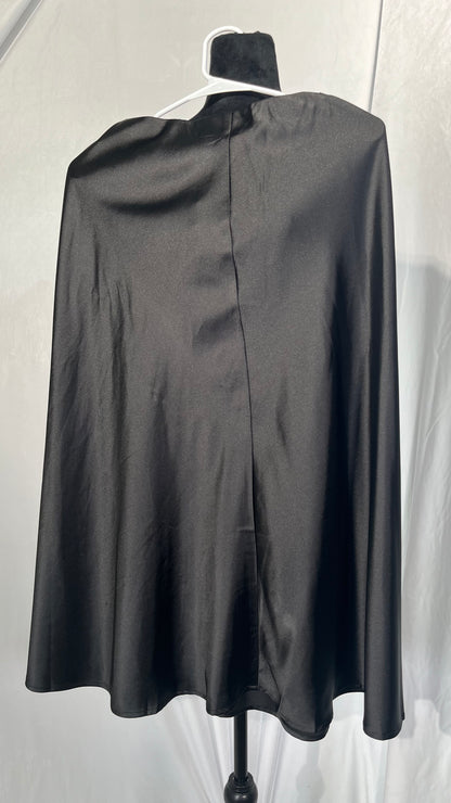 SCARLET DARKNESS Maxi Skirt for Women Summer Flowy A-Line Beach Long Skirt with Pockets Size S