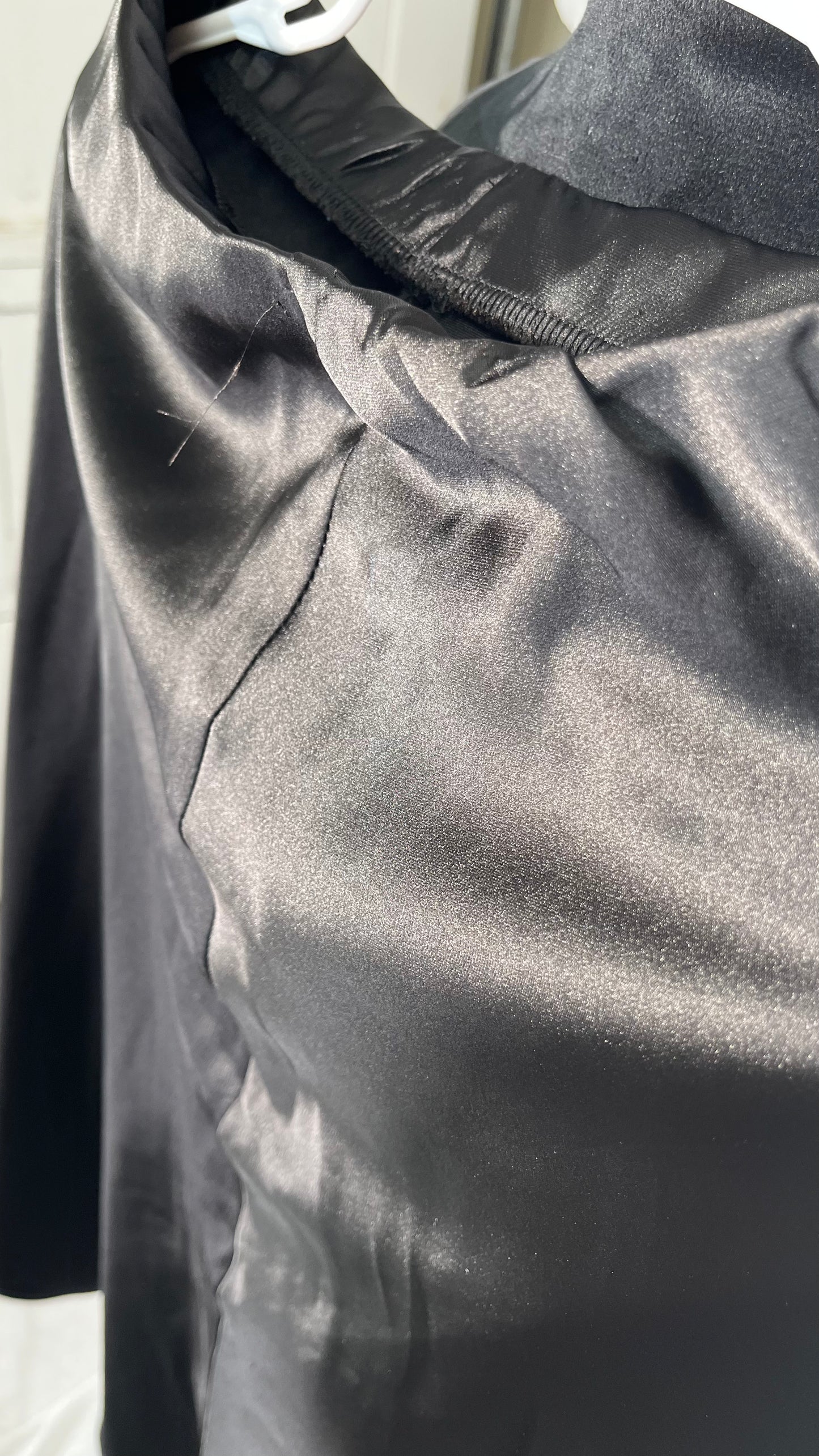 SCARLET DARKNESS Maxi Skirt for Women Summer Flowy A-Line Beach Long Skirt with Pockets Size S