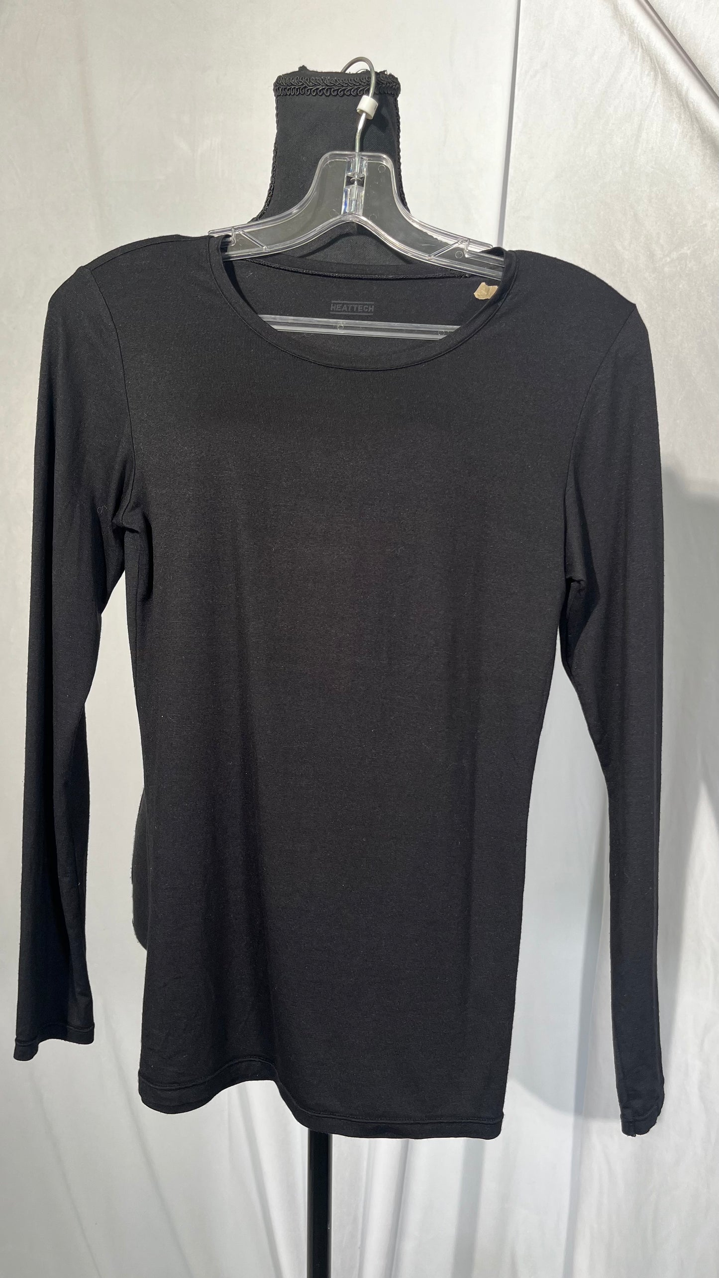 Fair Indigo Women's Organic Cotton Long Sleeve Scoop Neck T-Shirt Size No