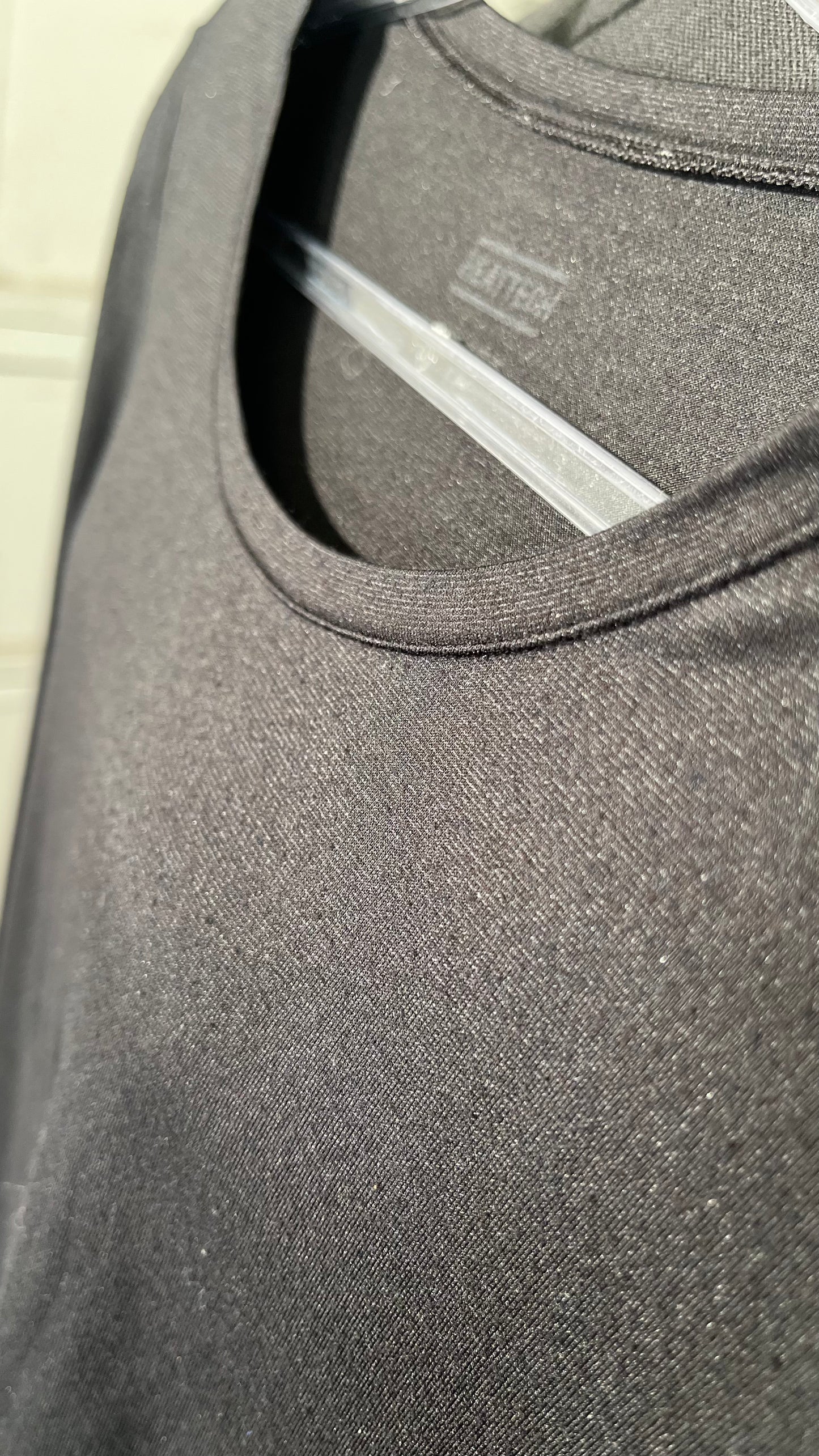 Fair Indigo Women's Organic Cotton Long Sleeve Scoop Neck T-Shirt Size No