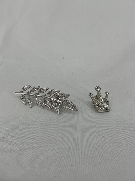 Silver miniature brooch/lapel pin