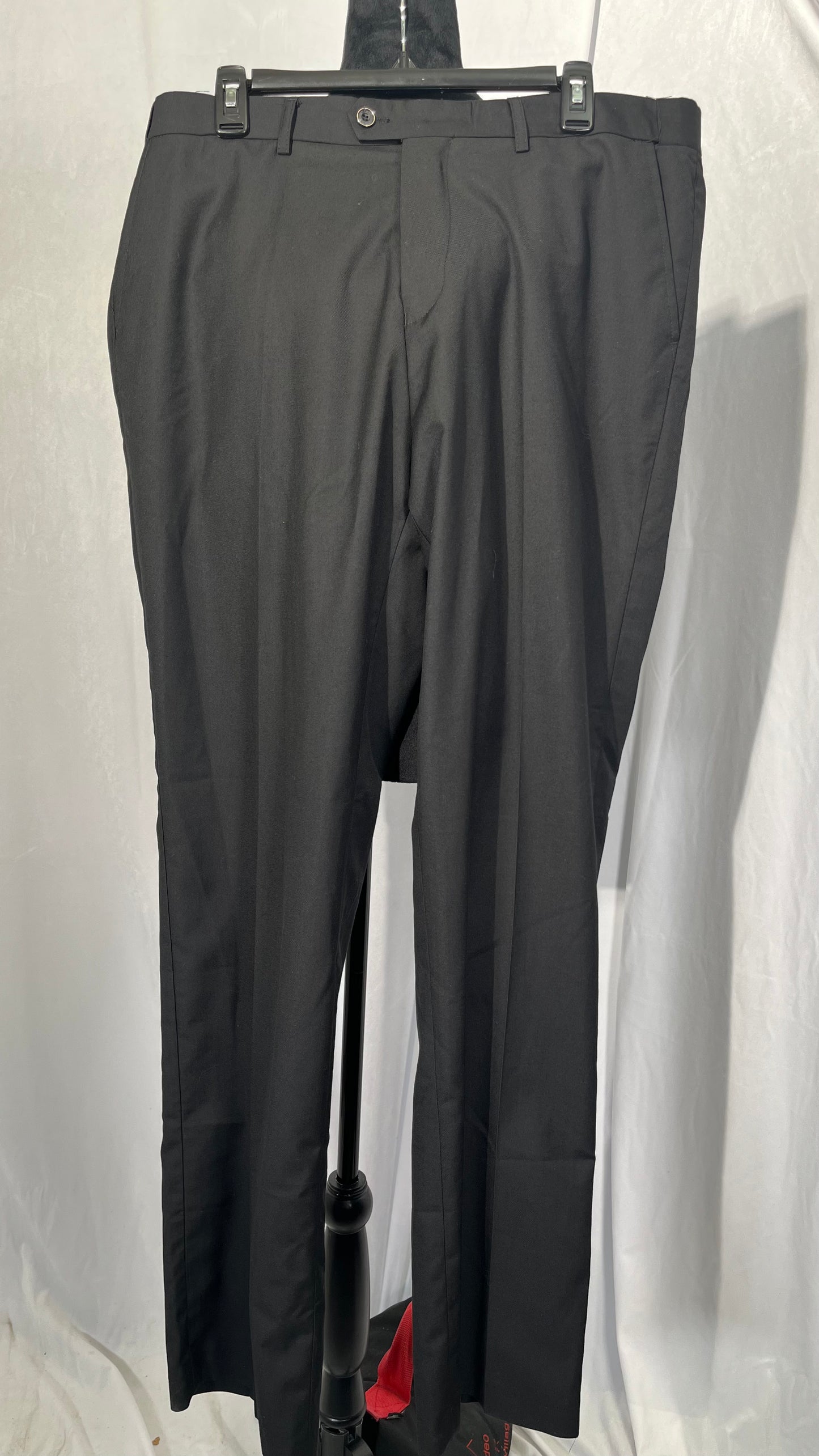 Men's Solid Wide Leg Suit Pants Casual Fashion Baggy Trousers Size 3XL