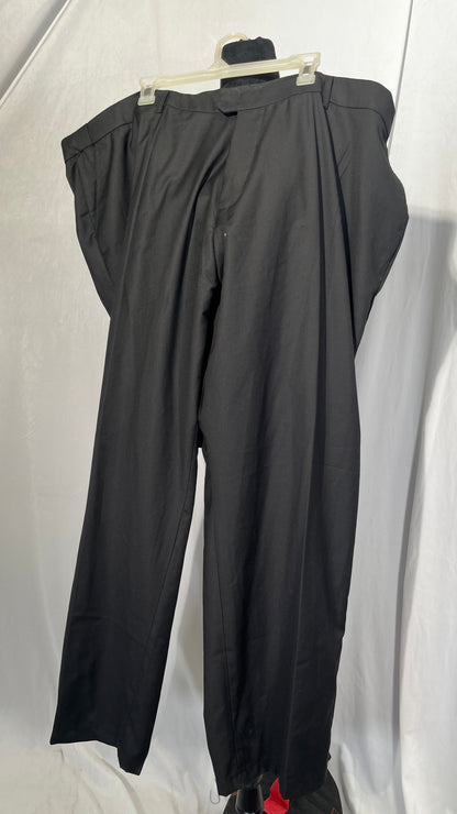 Women Satin Wide Leg Dress Pants Silk Casual Dressy Long Flowy Pants Elastic High Waisted Trousers Size 60L