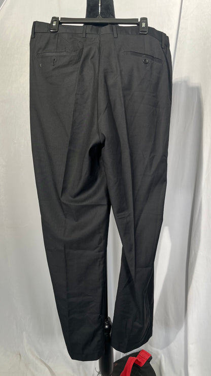 Men Professional Sideband Elastic Band Wide Latin Modern Square Practice Dance Pants Size XL