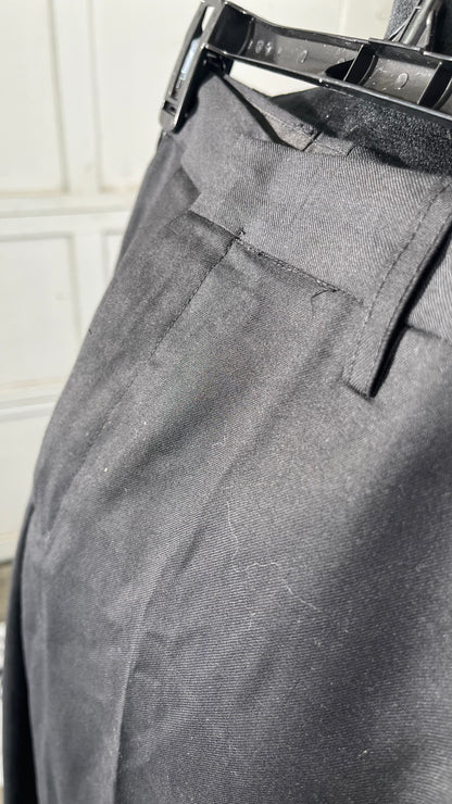 Men Professional Sideband Elastic Band Wide Latin Modern Square Practice Dance Pants Size XL