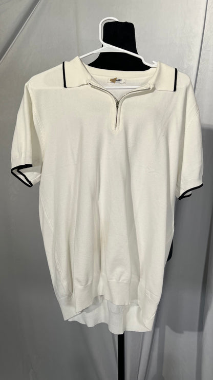 Runcati Men's Polo Shirt Short Sleeve Golf Tennis Polo T-Shirts Breathable Outdoor Functional Sports Shirt Basic Leisure Casual Tops Summer  Size M