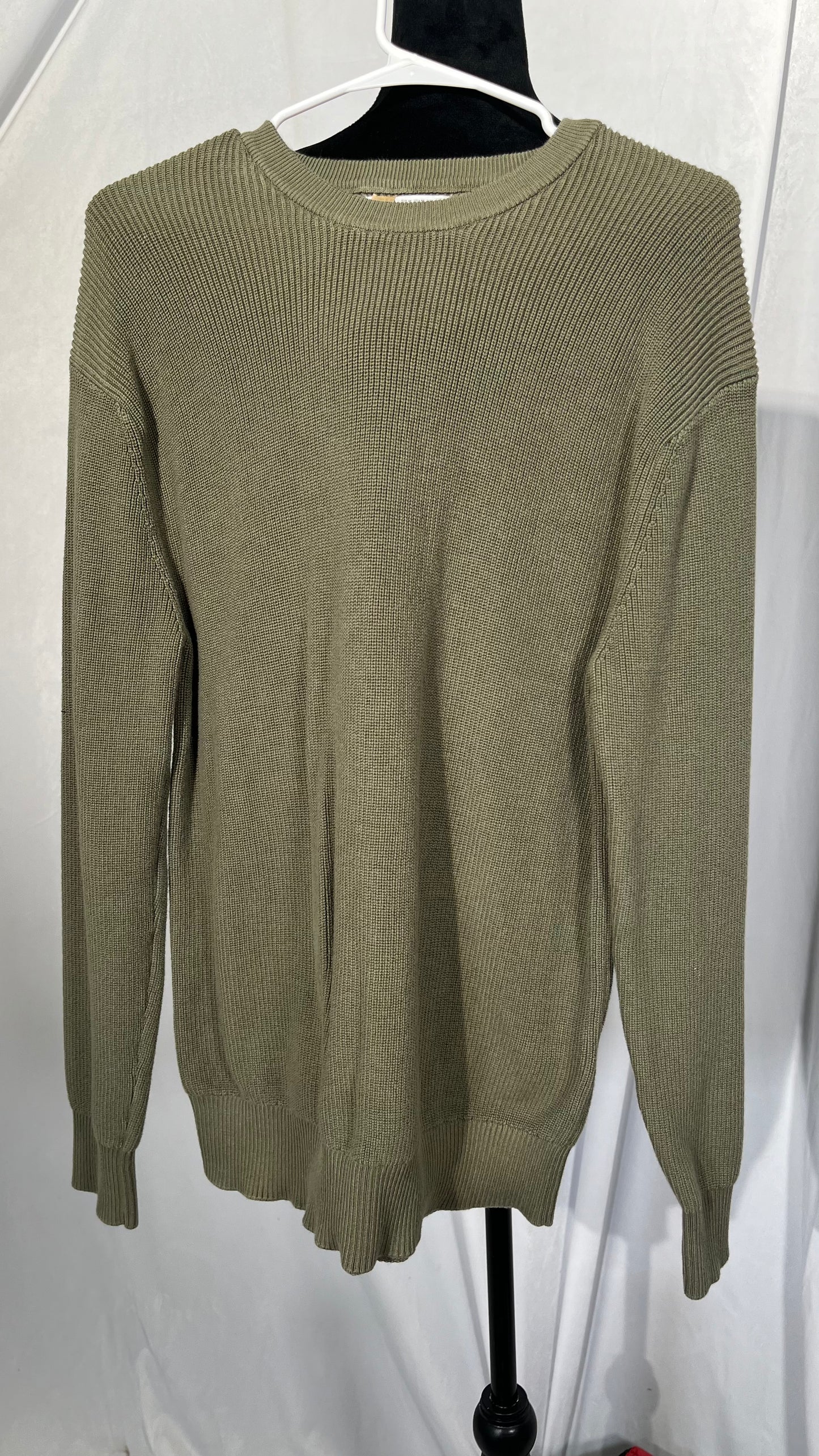 COOFANDY Men's Crew Neck Sweater Slim Fit Lightweight Sweatshirts Knitted Pullover for Casual Or Dressy Wear Size M