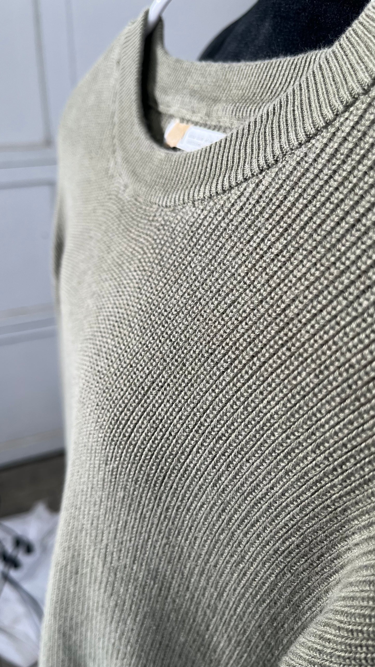 COOFANDY Men's Crew Neck Sweater Slim Fit Lightweight Sweatshirts Knitted Pullover for Casual Or Dressy Wear Size M