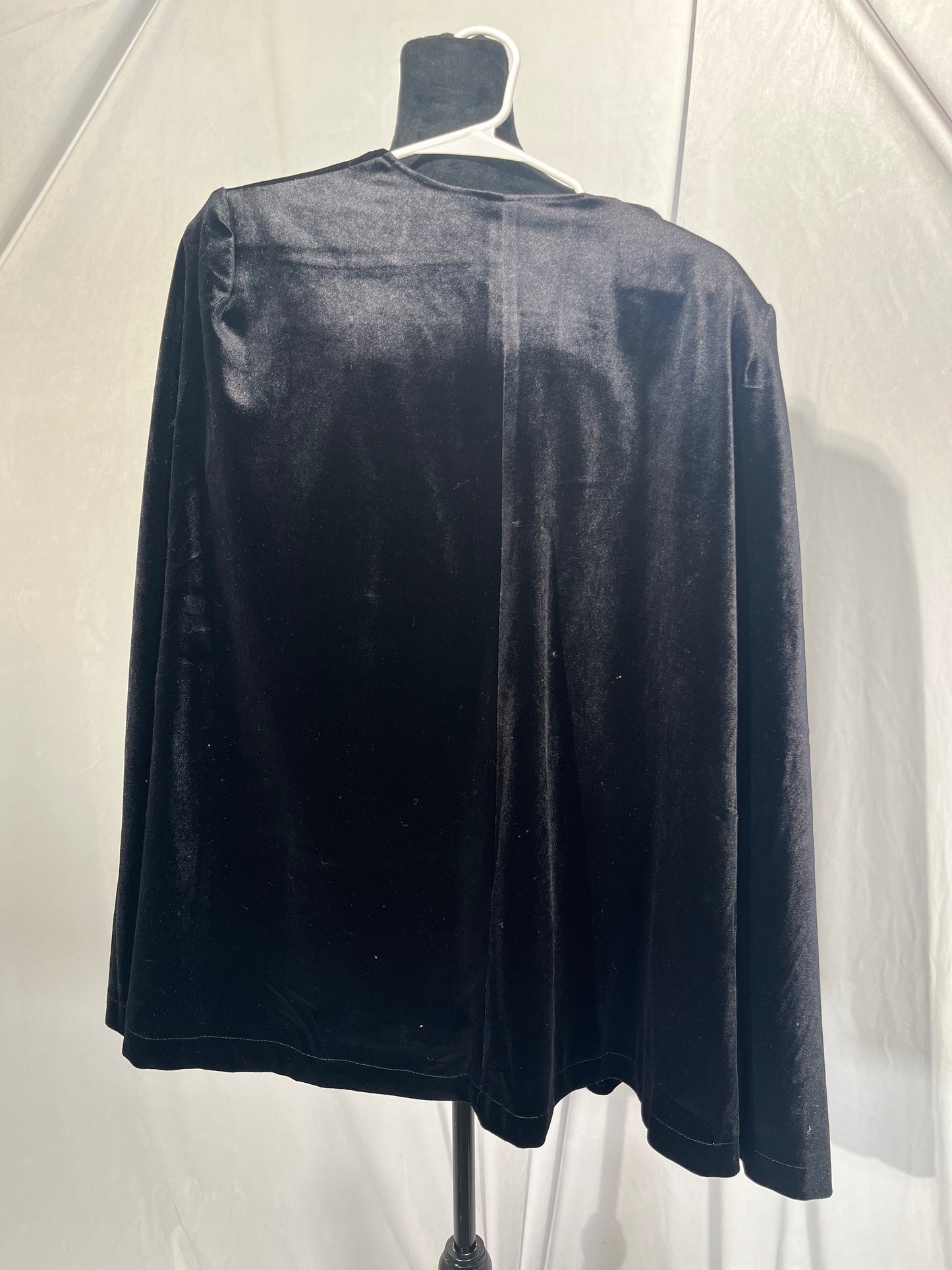 cooki Velvet Blazer Jackets for Women Solid Long Sleeve Velvet Jacket Casual Button Down Short Coat with Pockets Outerwear  Size M