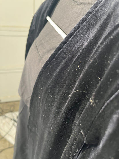 cooki Velvet Blazer Jackets for Women Solid Long Sleeve Velvet Jacket Casual Button Down Short Coat with Pockets Outerwear  Size M